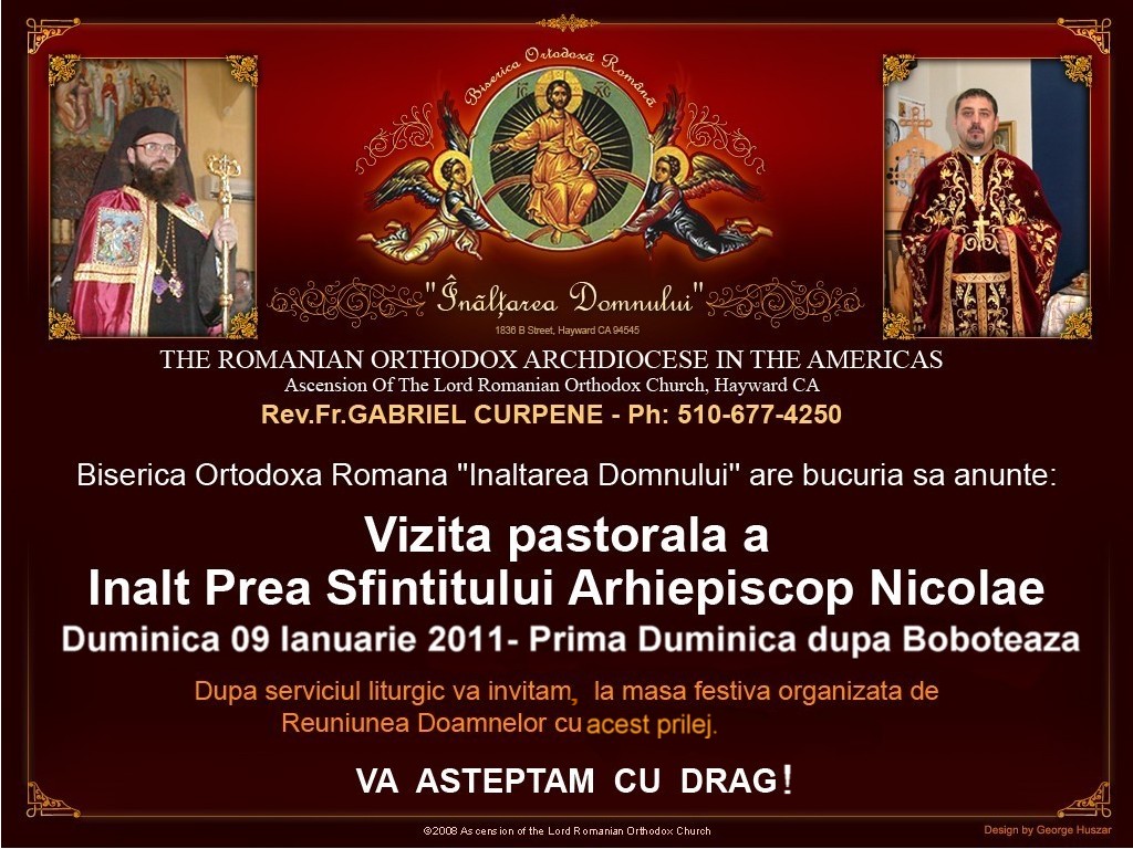 Vizita Inalt Prea Sfintitului Arhiepiscop Nicolae