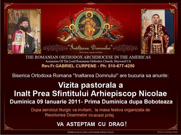 Vizita Inalt Prea Sfintitului Arhiepiscop Nicolae