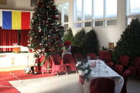 2009-12-27 Impodobirea Sfintei Biserici cu braz,i Decembrie 2009