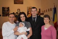 Botezul pruncului Liviu Andrei