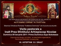 Vizita Inalt Prea Sfintitului Arhiepiscop Nicolae