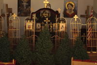 Impodobirea Sfintei Biserici cu braz,i Decembrie 2009 094